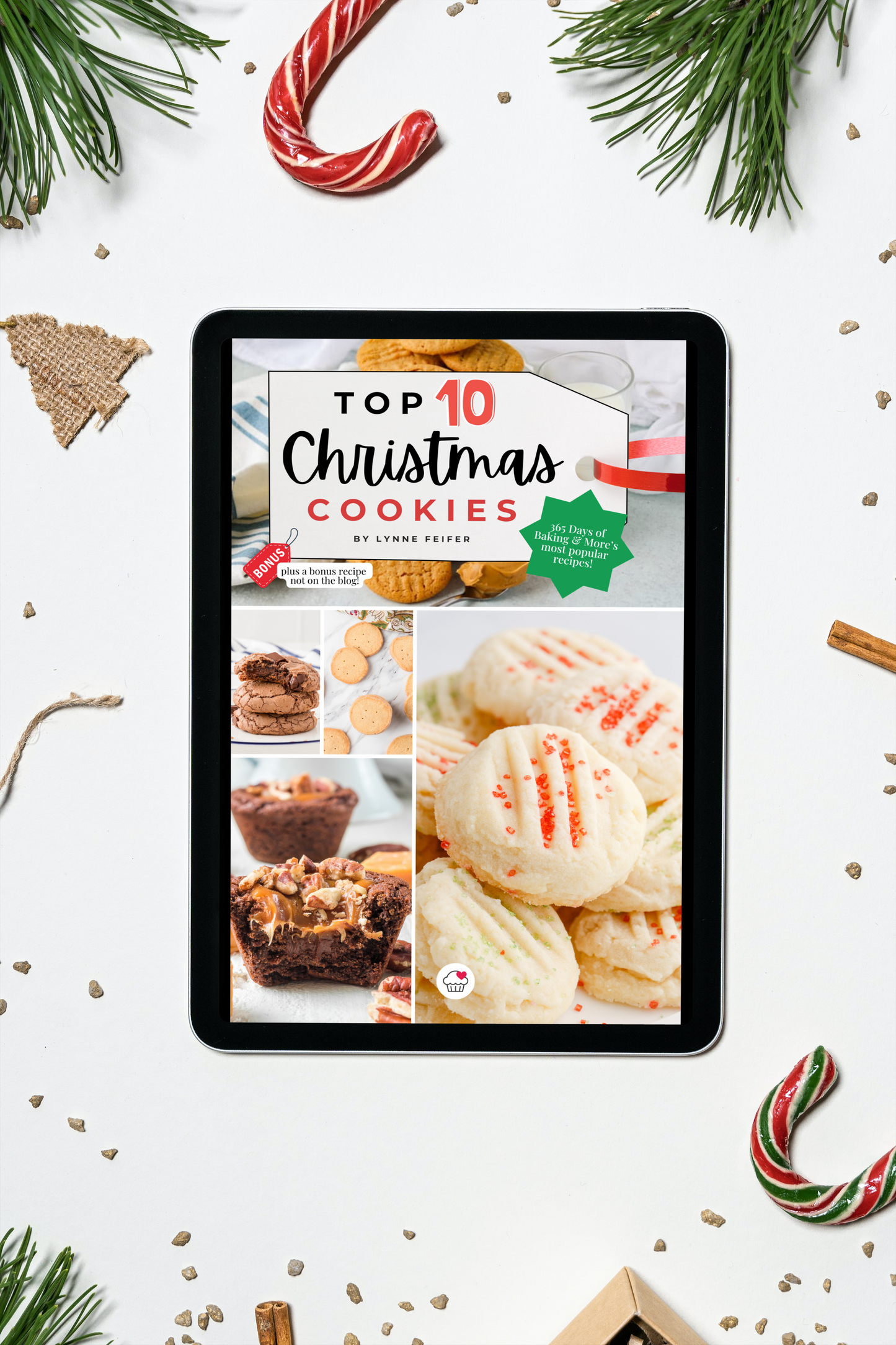10 Christmas Cookie Recipes + BONUS Recipe eBook